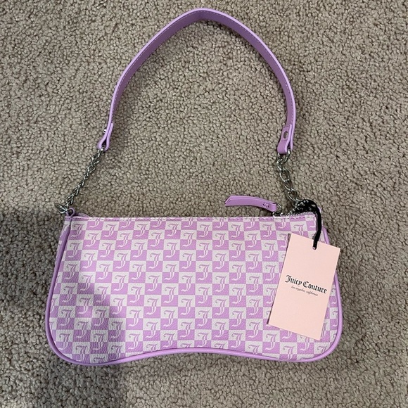 NEW! Juicy Couture Juicy Lovers Club | Mercari JUICY COUTURE Shoulder / Purse Violet Tulle Handbag